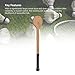 Cunyuer Wooden Tennis Sweet Spot Trainer, Tennis Pointer Wooden Spoon, Practice Trainer Training Aids Equipment with Storage Bag
