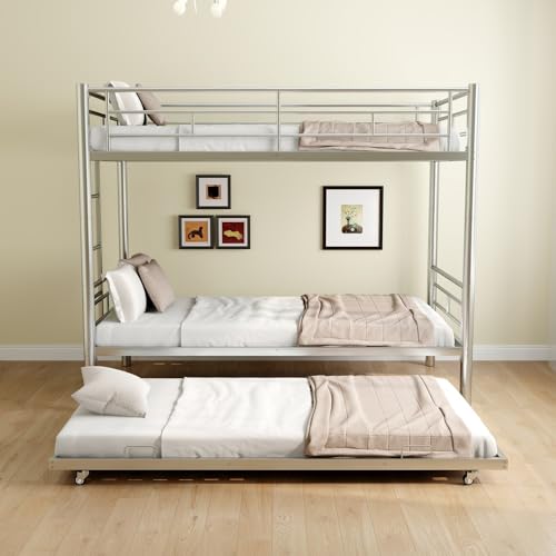 Twin Over Full Triple Bunk Bed