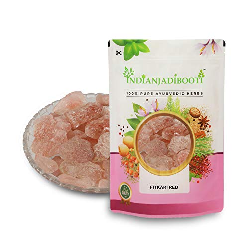 IndianJadiBooti Phitkari Red - Fitkari Lal - Potash Alum, 400 Grams [14 Oz]