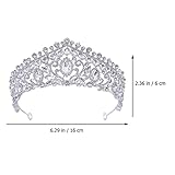 Zoom IMG-1 haoduoo corona strass da sposa