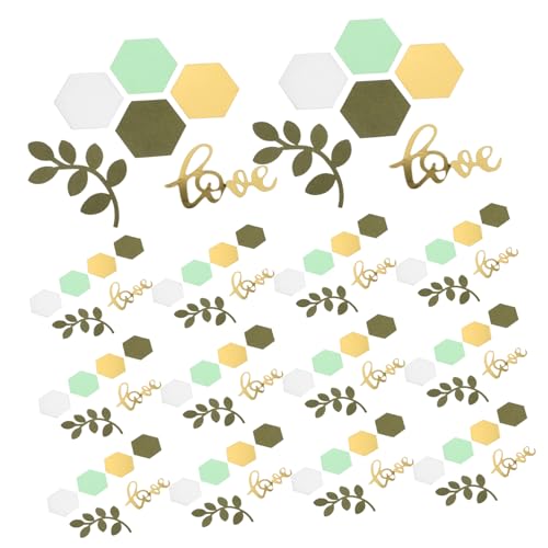 Sosoport 500piezas Confeti Para Decoración De Fiestas Para Esparcir Adornos De Amor Temática De Shower Decoración De Mesa Para Cumpleaños