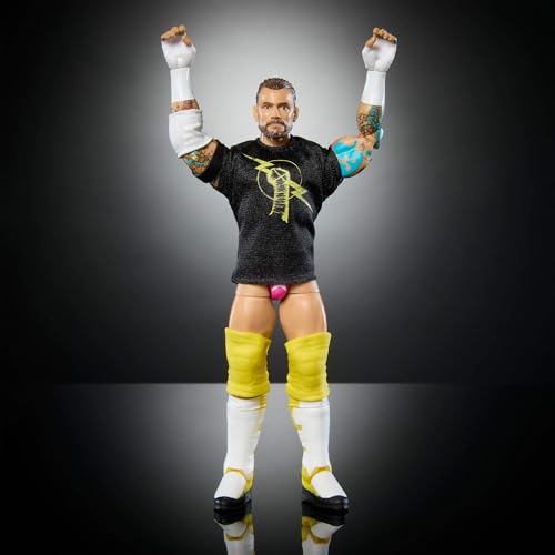 WWE Elite Collection Figurine CM Punk 15 cm - vue 5