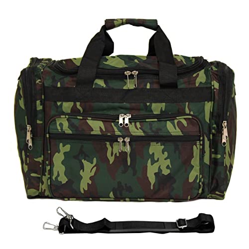 World Traveler Prints, Green Camo, 19-Inch