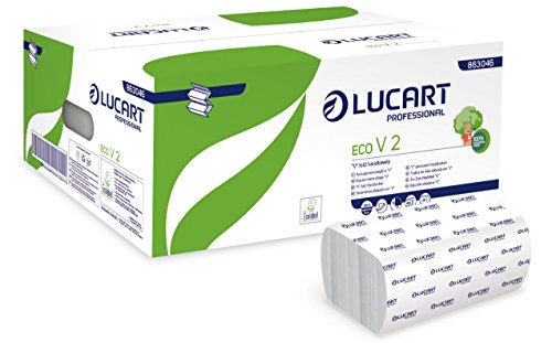Lucart Professional 863046 Eco V 2 essuie-mains avec logo