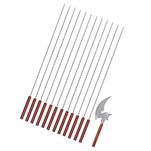 【Amazon.co.jp 限定】 キャプテンスタッグ(CAPTAIN STAG) バーベキュー用 BBQ 串 串抜き 13点セット UG-3500