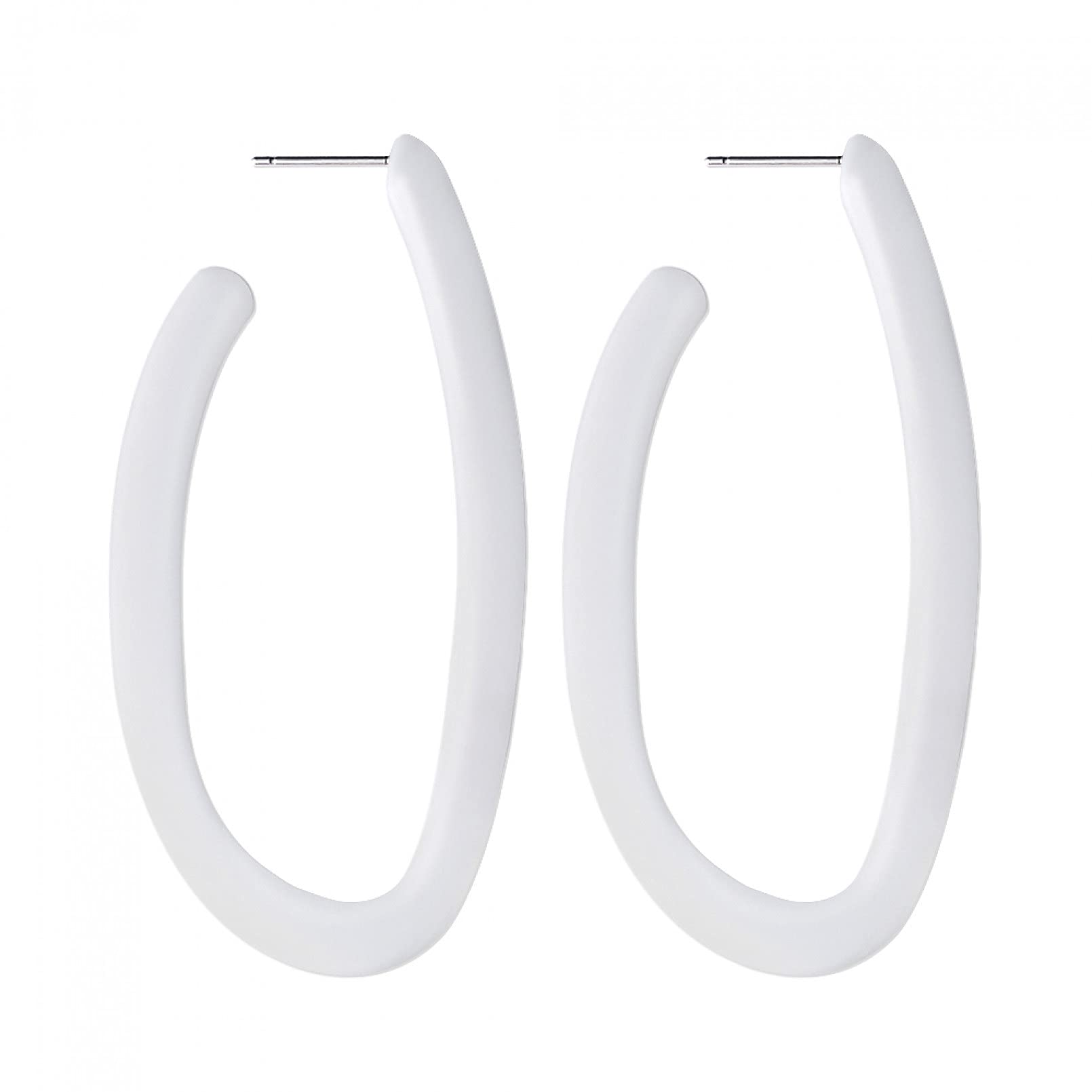 Boucles d'oreilles en argent légères pour un style sauvage coloré - 2