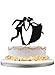 Produktbild zhongfei Romantische Tanzen Paar Figur Hochzeit Dekoration Kuchen Topper für Party Decor