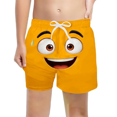 Short de bain garçon à séchage rapide et taille élastique