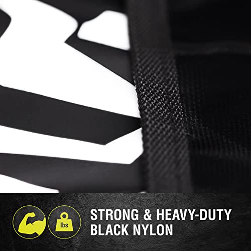 Bully Tr-03Wk Black Nylon Universal Fit Truck Heavy Duty Full-Size 60" X 18" Cargo Tailgate Net For Trucks From Chevy (Chevrolet), Ford, Toyota, Gmc, Dodge Ram, Jeep #TOP1