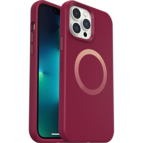 OtterBox Slim Series Case for iPhone 13 Pro Max with MagSafe, Shockproof, Drop proof, Ultra-Slim, Protective Thin Case, Tested to Military Standard, Red
