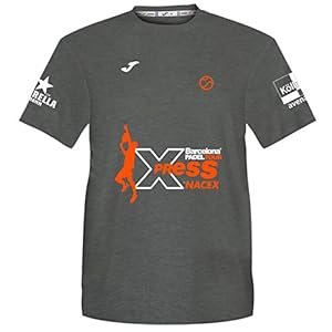 Barcelona Padel Tour | Joma Xpress by Nacex T-Shirt met Korte Mouwen Voor Heren met Speciale Padelprint | Zacht…