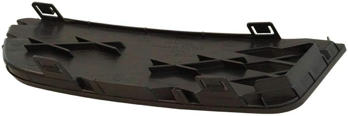 I-MATCH AUTO PARTS Front Left Driver Side Bumper Fog Light Hole Cover Grille Black Textured Plastic For 2009 2010 2011 Honda Civic Sedan and Hybrid Models 71108SNAA50 HO1038100