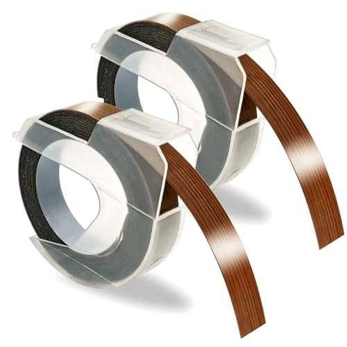 HeeMee �_�C���e�[�v�y�ؖڃJ���[�E2������z�݊��i 3D �₠�� ������ DYMO �G���{�X�e�[�v �e�[�v���C�^�[ ���x���e�[�v�i�ؖڃJ���[�E2���j