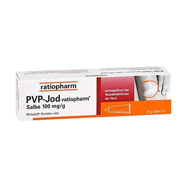 PVP-Jod-ratiopharm Salbe Antiseptikum, 25 g – Bild 4