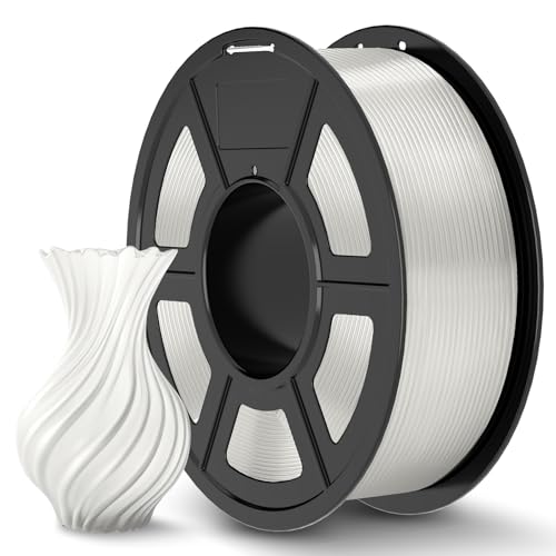 Image of JAYO PLA+ Filament 1.75mm, PLA Plus 3D Printer Filament 1.1KG, Dimensional Accuracy + /- 0.02mm, Neatly Wound Filament, Toughness 3D Printing Filament, 1.1 kg Spool(2.42 LBS), 363 Meters, PLA+ Clear