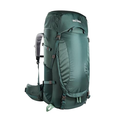 Tatonka Noras 65+10 - Trekkingrucksack mit Frontzugriff und verstellbarem Rückensystem - 65 Liter (+10 Liter), jasper