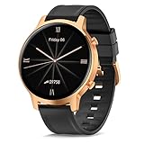 🎶【Contrôle de la Musique & Etanche IP68】 Bracelet intelligent prise en charge du contrôle de la musique et du volume du téléphone.Très approprié pour utiliser cette montre intelligente dans votre quotidien sportif, la forme physique, la perte de poids, réunions d'affaires et déplacements en famille. Même que pas besoin d'enlever votre montre pour nager, se laver les mains.Montre Intelligente Sport Multifonctionnelle Plus Pratiques.