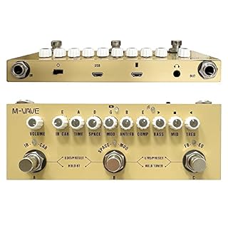 Pédale de guitare acoustique multi-effets, cube pour bébé AC pour guitare multi-effets, pédale de retard chorus, trémolo, pédale d’effet de réverbération - Les Beatles, Paul McCartney, John Lennon, RIngo Starr, George Harrison