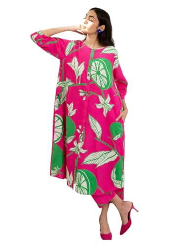 Kurta femme brodé en rayonne pour camoufler les rondeurs avec élégance en XL