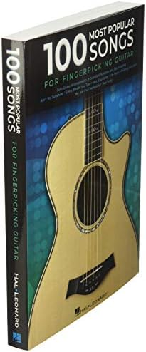 100 Most Popular Songs for Fingerpicking Guitar: Solo Guitar Arrangements in Standard Notation and Tab