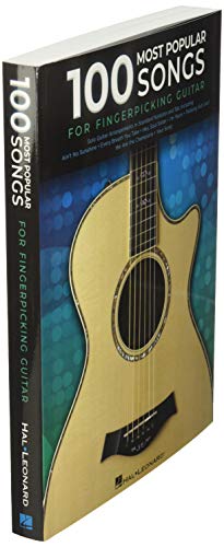 100 Most Popular Songs for Fingerpicking Guitar: Solo Guitar Arrangements in Standard Notation and T