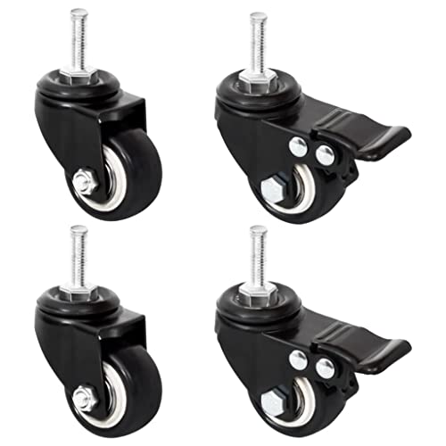 Roulettes pour pot de fleurs lot de 4 accessoires de déplacement durables - 3
