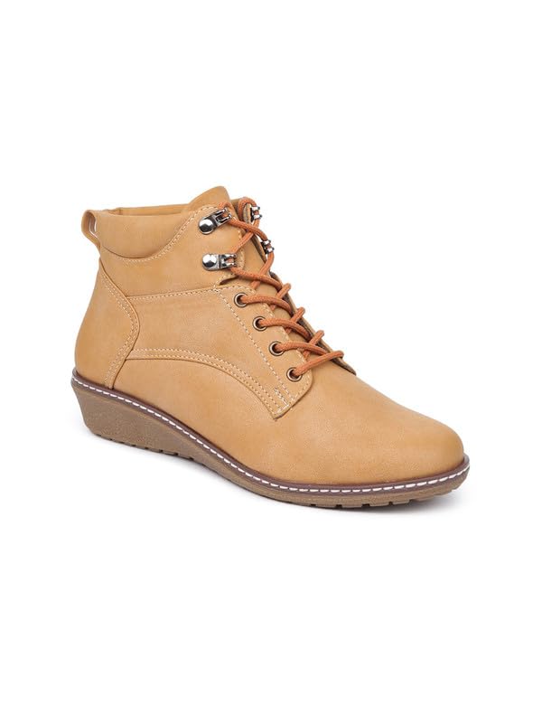 valiosaa Women Stylish Boots with Lace-up Closure || Durable Design || Comfortable Fit || And Trendy Look for All Occasions || 1434-picture-20