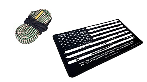 Ultimate Rifle Build Gun Cleaning Mat - 17X11” And (.308, 30-30, 30-06.300.303, 7.62Mm) Reusable Barrel Snake #TOP10