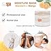 BCL SPA Organic Mandarin and Mango moisture mask for hands, foot mask, and body mask skin care spa treatment, home or professional use with argan oil, olive oil, aloe vera, cucumber, and kelp 16 fl oz