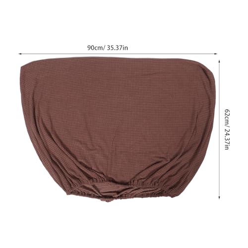 Cubierta de radiador STOBAZA grande marrón funda elástica 3