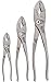3 Piece XL Series Slip Joint Natural Finish Pliers Set