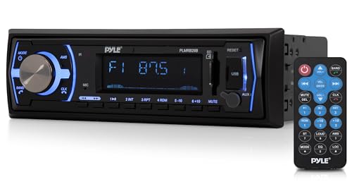 Pyle Marine Bluetooth Stereo Radio - 12v Single DIN...