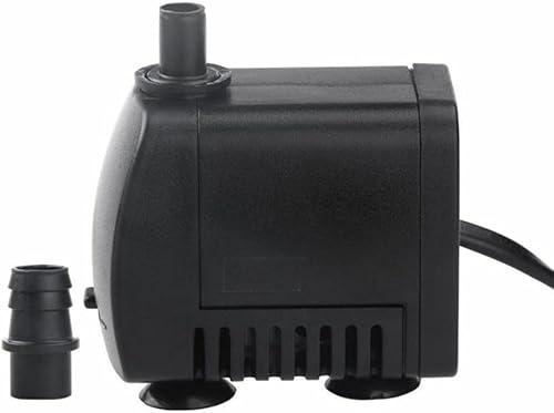 Miniatura 6 de Bomba de agua sumergible AT-707 silenciosa mini bomba sumergible para estanque DC 110V Lift 1M 400LH para acuario estanque de pecera