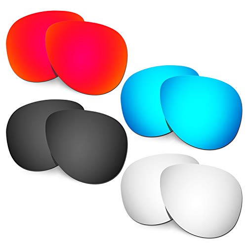 Lentille Oakley Elmont Medium renforcée rouge pour restaurer l'éclat de vos lunettes