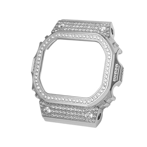 Bracelet Casio GMW B5000 caoutchouc fluoré respirant diamant