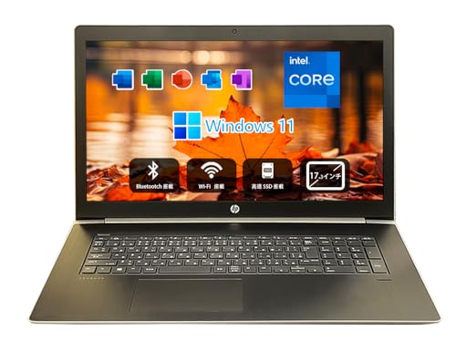 �y�����ςݕi�z�G�C�`�s�[17.3�^�m�[�gPC Probook 470 G5�^Win 11 Pro�^MS Office H&B 2019�^��8����Core i7�^8GB�������^256GB SSD�^Skyink��WIFI�^Bluetooth�^�J�����^DVD�h��