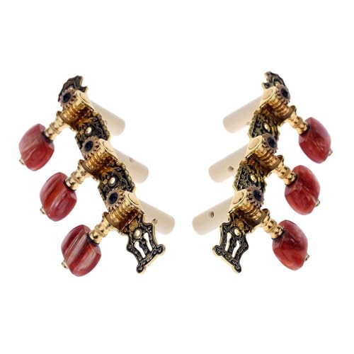 Une paire de chevilles gauche et droite pour guitare classique, accordeurs, mécaniques en agate (longues) pièces - Les Beatles, Paul McCartney, John Lennon, RIngo Starr, George Harrison Une paire de chevilles gauche et droite pour guitare classique, accordeurs, mécaniques en agate (longues) pièces – Image 4