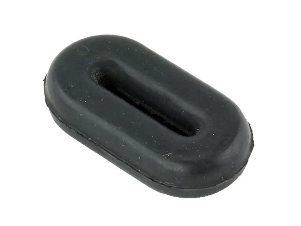 Grewal Equestrian Rubber Martingale Stoppers - 6 Pieces (Black)