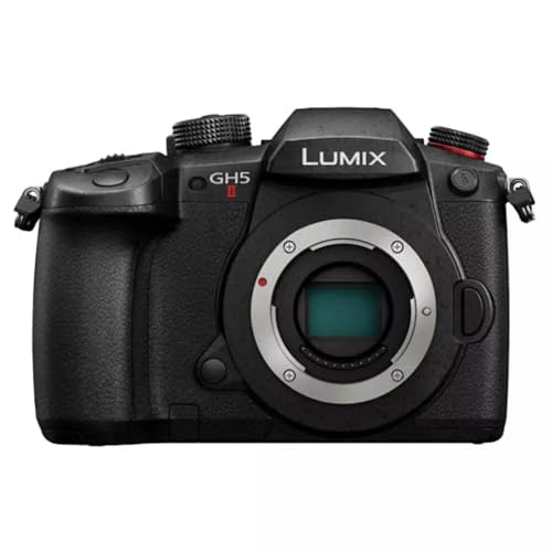 Panasonic Lumix GH5M2 | Appareil photo Hybride Expert (Capteur 4/3 20.3MP, Double stab., Écran orient. tact., AF DFD 225 Zones, C4K 60p/4:2:2 10bit, Live...