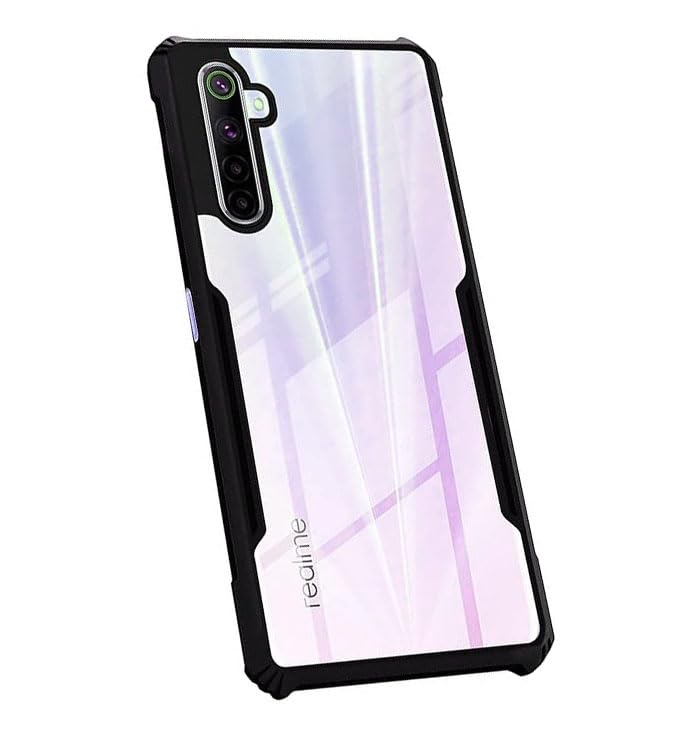 COBERTA Back Cover for Realme 6 Pro Back Cover Case - Black Transparent (B0CGJ6HDVX) Amazon Price History, Amazon Price Tracker