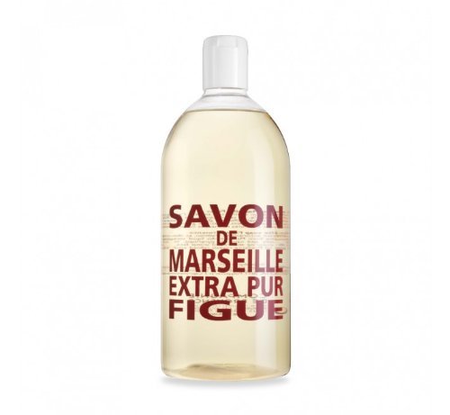 Compagnie de Provence Marseille Soap Refill 33.8 oz Plastic Bottle (Fig of Provence)