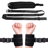 ENLUNTRA Restraints for Dementia Patients,Hospital Bed Restraints for Elderly Adults with 70' Long Strap (2Pcs)