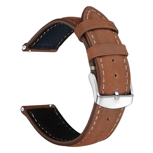 Image of ACM Watch Strap 22mm compatible with Beatxp Exact Smartwatch | Luxury Leather Belt Classic Band
