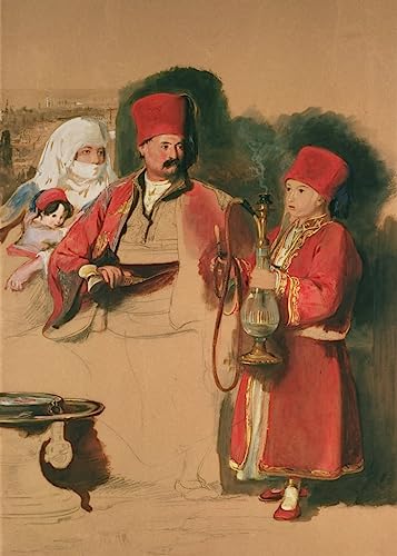 Toile Portrait de Sotiri David Wilkie affiche grand format pour habiller un mur