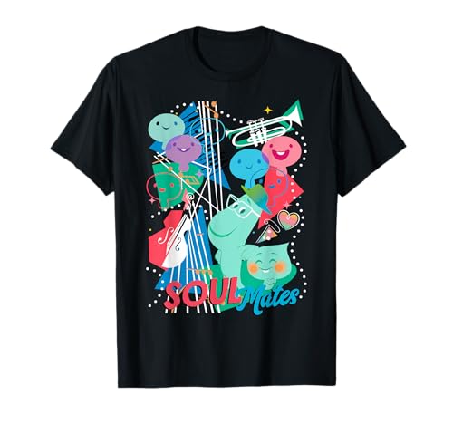 T-shirt Soul Disney Pixar Soulmates haut en coton pour adulte et ado