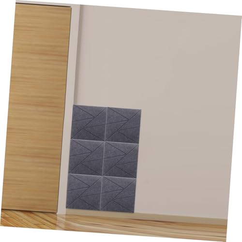 Levemolo 6pcs Paneles de Aislamiento Acústico Autoadhesivos para Estudios, Salas de Juegos y Oficinas, Reducción de Ruido, Fácil Instalación miniatura 5