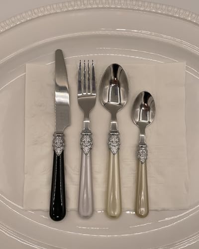 Image of Gypsy Color Glam Mix & Match Stainless Steel Flatware Collection, Set of 16
