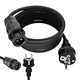 Betteri BC01 auf Schuko Stecker Kabel 2m