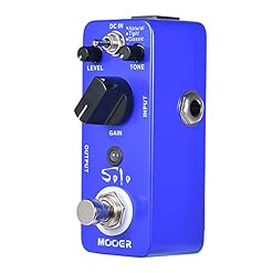 SHUIYUE Solo Distortion Guitare Effect Pedal High-Gain True Bypass Full Metal Shell,Pedalboard Guitare edalboard Etui… - Les Beatles, Paul McCartney, John Lennon, RIngo Starr, George Harrison