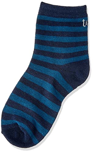 Kit 3 pares de meia estampada, Tip Top, Meninos, Azul, 19/22